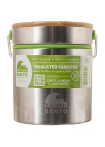 Ecolunchbox Blue Water Bento Canister Campinggeschirr - silber - Gr. Einheitsgröße