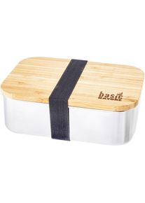Basic Nature Bamboo 1,2 L Campinggeschirr - silber - Gr. Einheitsgröße