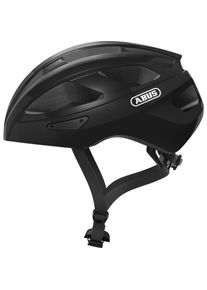 Abus Macator Fahrradhelm - schwarz - Gr. 52-58