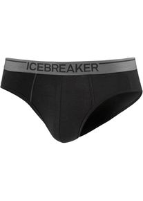 Icebreaker Anatomica Slip Herren - schwarz - Gr. S - Merinowolle/Polyamid/Elastan
