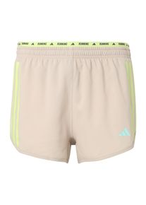 adidas Performance Sportshorts 'Own the Run' Damen Gr&ouml;&szlig;e XXXS/XXS beige / aqua / limone
