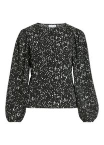 Vila Bluse 'VIPEFFI' Damen Gr&ouml;&szlig;e L schwarz / wei&szlig;