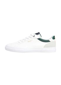 Pepe Jeans Sneaker 'KENTON COURT' Herren, hellgrau / dunkelgrün / weiß, Größe 45