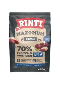 4kg Max-I-Mum Ente RINTI Hundefutter trocken