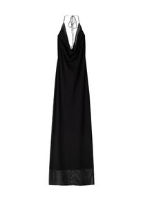 Bershka Kleid Damen, schwarz, Gr&ouml;&szlig;e 34