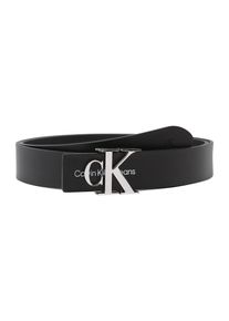 Calvin Klein Jeans, Femmes Ceinture, noir / argent