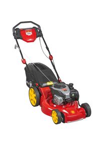 Wolf Garten WOLF-GARTEN Benzinrasenmäher »A 460 A SP HW«, mit Radantrieb schwarz 3-in-1: Heckauswurf, Auffangen und Mulchen