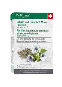 Dr. Dünner Eibisch isländisch Moos Pastillen, 24 Stück