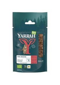 Yarrah Bio Mini Katzen Snack, 50 g