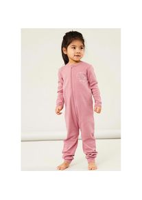 name it Schlafoverall »NBNNIGHTSUIT 2P ZIP Y/D CORE« rosa 50 N-Gr altrosa-altrosa geringelt 2er Pack Schlafoveralls von name it für Mädchen