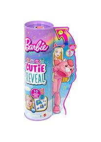 Barbie Anziehpuppe »Cutie Reveal«, mit Lama-Plüschkostüm und 10 Überraschungen rot
