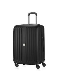 Hauptstadtkoffer Hartschalen-Trolley »Trolley X-Berg Matt«, 4 Rollen schwarz Koffer