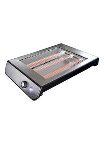 Toaster »Gastronoma Toaster 18140002, electr. Timer, schwarz/silber, 900W«