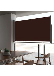 vidaXL Ausziehbare Seitenmarkise 160x300 cm Braun