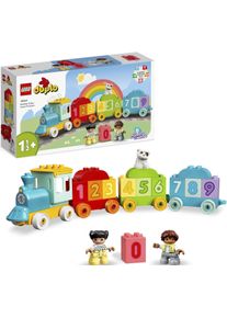 Lego® Konstruktionsspielsteine »Zahlenzug – Zählen lernen (10954), Lego® DUPLO® Creative Play«, (23 St.)