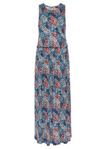s.Oliver Sommerkleid Damen Gr&ouml;&szlig;e 44 blau / navy / rot / melone Winterkleid