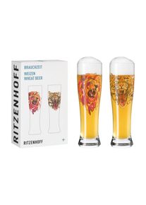 Ritzenhoff Bierglas »Brauchzeit No 21/22. 646 ml, 2 Stück, Transparent«