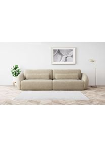 Places of Style Big-Sofa »Covile«, Breite 306 cm, 2 Zierkissen inklusive, Chenille