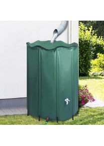 vidaXL Regenwassertank Faltbar mit Hahn 1350 L