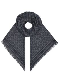 Calvin Klein Schal »MONOGRAM JACQUARD SCARF 130X130«, mit Logomonogramm