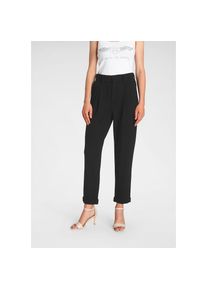 MAC Chinohose »Chino-Relaxd«, Mit gekrempeltem Saum schwarz 44 N-Gr black Moderne Bundfaltenhose Chino-Relaxed von MAC