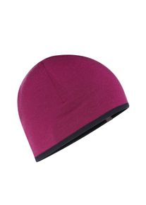 Icebreaker Merino Pocket Beanie - Mann - Go Berry/midnight Navy