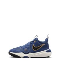 Nike Team Hustle D 11 Basketballschuh für ältere Kinder - Blau