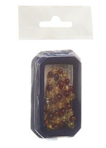 Amberstyle Bernsteinkette cognac citrin 32cm mit Magnetverschluss