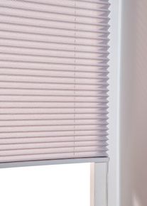 Blendschutz Plissee mit Struktur in grau | 130x40 cm | bonprix