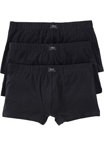 Hipster (3er Pack) in schwarz, Grösse 10 (4XL), 95% Baumwolle, bonprix