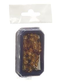 Amberstyle Bernsteinkette citrin cognac 32cm mit Magnetverschluss