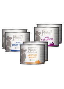 6x 200g Adult Hund Mix I (3 Sorten) MjAMjAM Hundefutter Nass