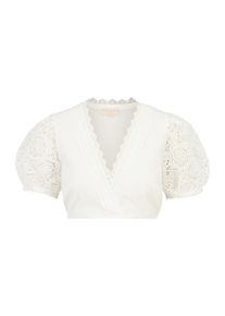 Krüger Dirndl Krüger Madl, Femmes Blouse folklorique, écru