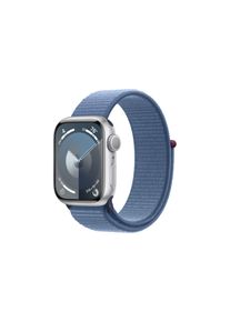 Apple Smartwatch »Series 9, GPS, Aluminium-Gehäuse mit Sport Loop Armband«, Watch OS 10, 64 GB,)