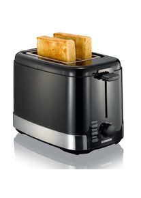 Melissa Toaster »Melissa Toaster 16140148, Standtoaster, schwarz/SS, 800W«