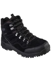 Skechers Schnürstiefel »RELMENT PELMO«, mit RELAXED FIT™ schwarz 43 Trekking Stiefel mit Gummikappe