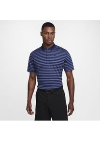 Nike Dri-FIT VictoryGestreiftes Golf-Poloshirt für Herren - Blau