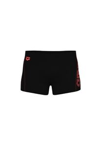 arena, Hommes Maillot de bain 'EVO SHORTS', rouge / noir