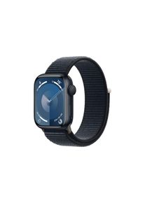 Apple Smartwatch »Series 9, GPS, Aluminium-Gehäuse mit Sportarmband«, Watch OS 10, 64 GB,)