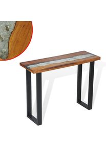 vidaXL Konsolentisch Teak 100 x 35 x 75 cm