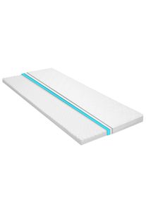 vidaXL Matratzenauflage 100 x 200 cm Kaltschaum Ei-Profil 6 cm