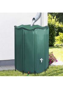 vidaXL Regenwassertank Faltbar mit Hahn 1000 L