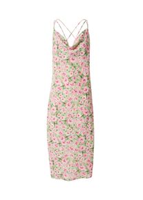 Vila Kleid 'SOFIA' Damen Gr&ouml;&szlig;e 38 beige / gr&uuml;n / rosa / rot Winterkleid