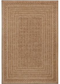 NORTHRUGS Teppich »Limonero«, rechteckig, 6 mm Höhe, In-& Outdoor, Flachgewebe, Teppich, Skandi, Garten, Wohnzimmer