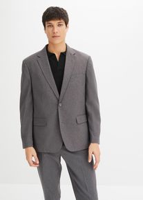 Baukasten-Sakko Regular Fit in grau, Grösse 52, bonprix