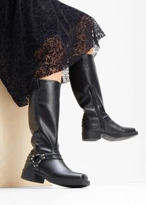 Stiefel in schwarz, Gr&ouml;sse 41, bonprix