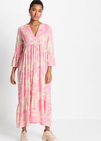 Maxikleid in rosa, Grösse 42, bonprix