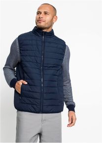 Steppweste in blau, Grösse 48, bonprix