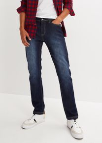 Thermo Regular-Fit-Jeans mit w&auml;rmender Innenseite Straight in blau, Gr&ouml;sse 54, bonprix