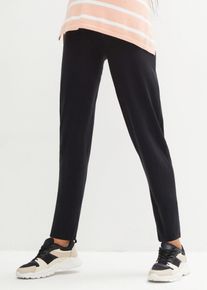 Umstands-Haremshose aus Jersey Loose Fit in schwarz, Grösse 32/34 (XS), bonprix